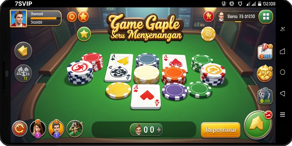 Screenshot gameplay 7SVIP yang menarik dengan teman-teman.