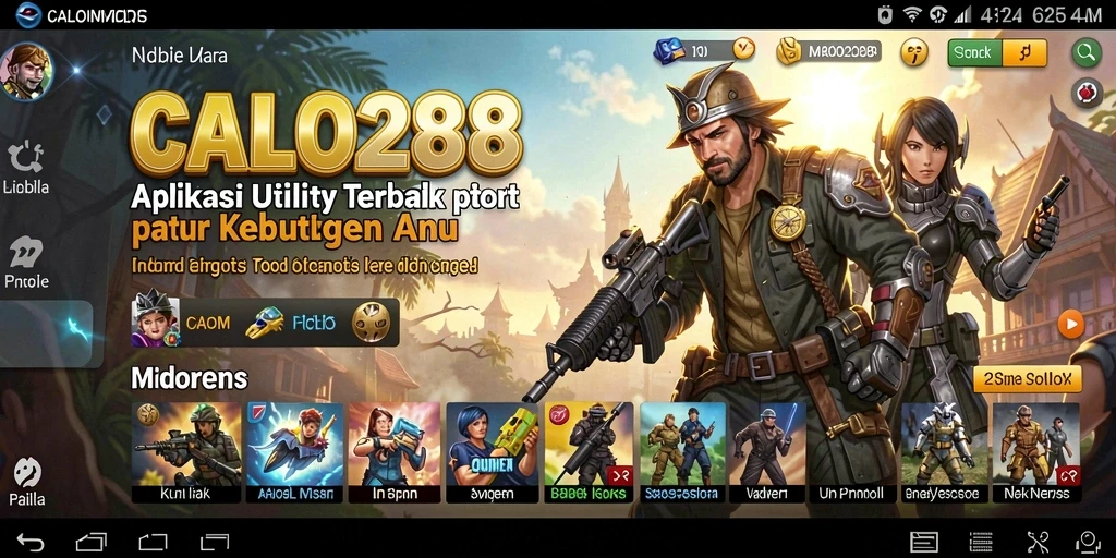 Tampilan modern dan fungsional dari screenshot CALO288.