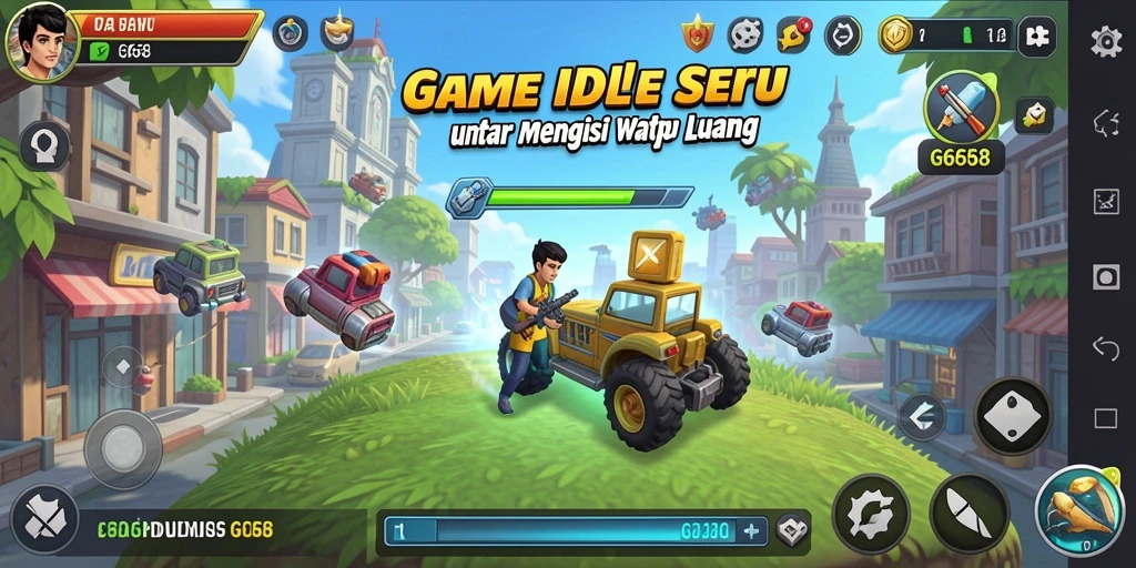 Screenshot G668 yang menampilkan gameplay Idle yang memikat dan menyenangkan.