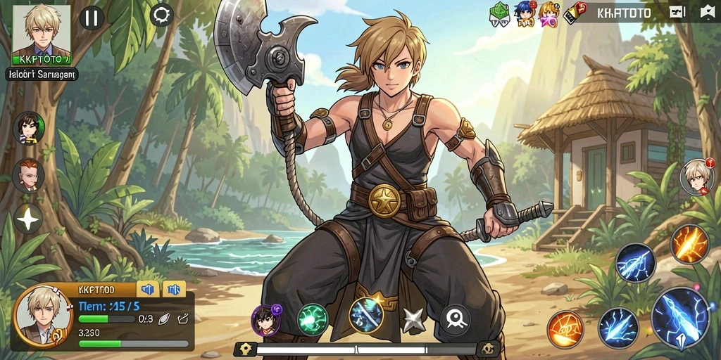 Gameplay KPKTOTO yang penuh aksi dan visual menakjubkan.
