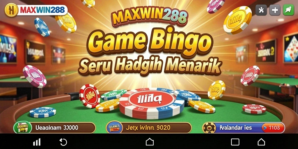 Gameplay menarik di MAXWIN288 menampilkan momen seru Bingo.