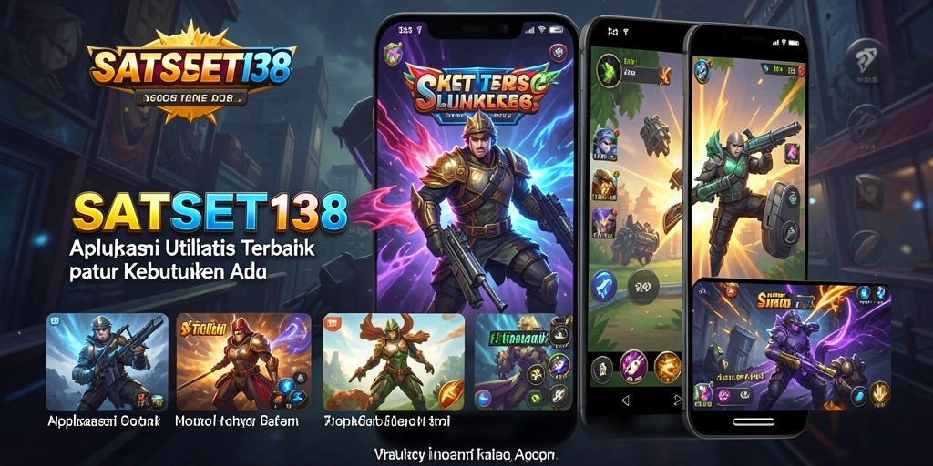 Tampilan utama SATSET138 dengan semua fitur utilitas.